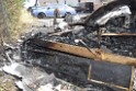 Wohnwagen abgebrannt Koeln Porz Langel Jakob Engelstr P39